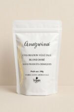 Blond doré coloration naturelle anazwina