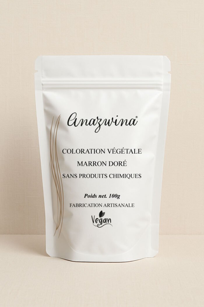 MARRON DORE COLORATION NATURELLE ANAZWINA