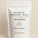 Poudre de Bhringraj / Maka ayurvédique bio soin naturel tonifiant et anti-chute pour cheveux