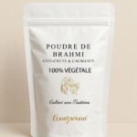 Poudre de Brahmi ayurvédique bio soin naturel apaisant et fortifiant pour cheveux