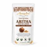 poudre d'aritha bio nettoyante et moussante naturelle pour les cheveux Anazwina
