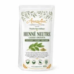 poudre de henne neutre bio soin capillaire naturel Anazwina