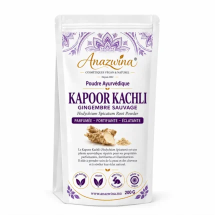 poudre de kapoor kachli bio soin pousse et volume Anazwina