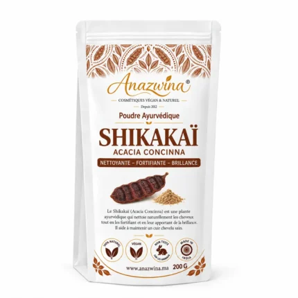 poudre de shikakai bio soin lavant et force Anazwina
