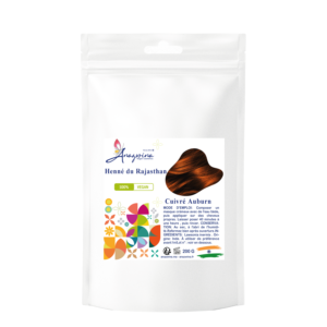 HENNE DU RAJASTHAN coloration naturelle 200G ANAZWINA