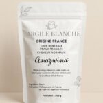 Poudre Argile Blanche naturelle, soin apaisant pour peaux fragiles et cheveux normaux