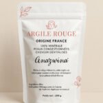 Poudre Argile Rouge naturelle soin peau congestionnée et cheveux en manque de vitalité