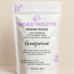 Poudre Argile Violette naturelle soin illuminateur pour peaux seches et fragiles