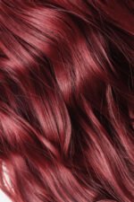 Cheveux rouge acajou coloration naturelle anazwina